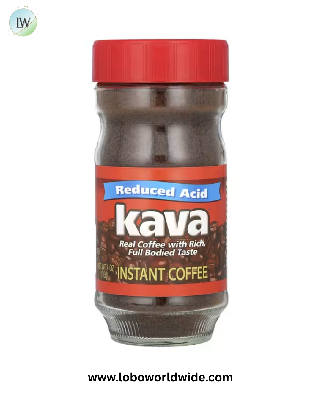 Kava Coffee, Instant Coffee, Reduced Acid