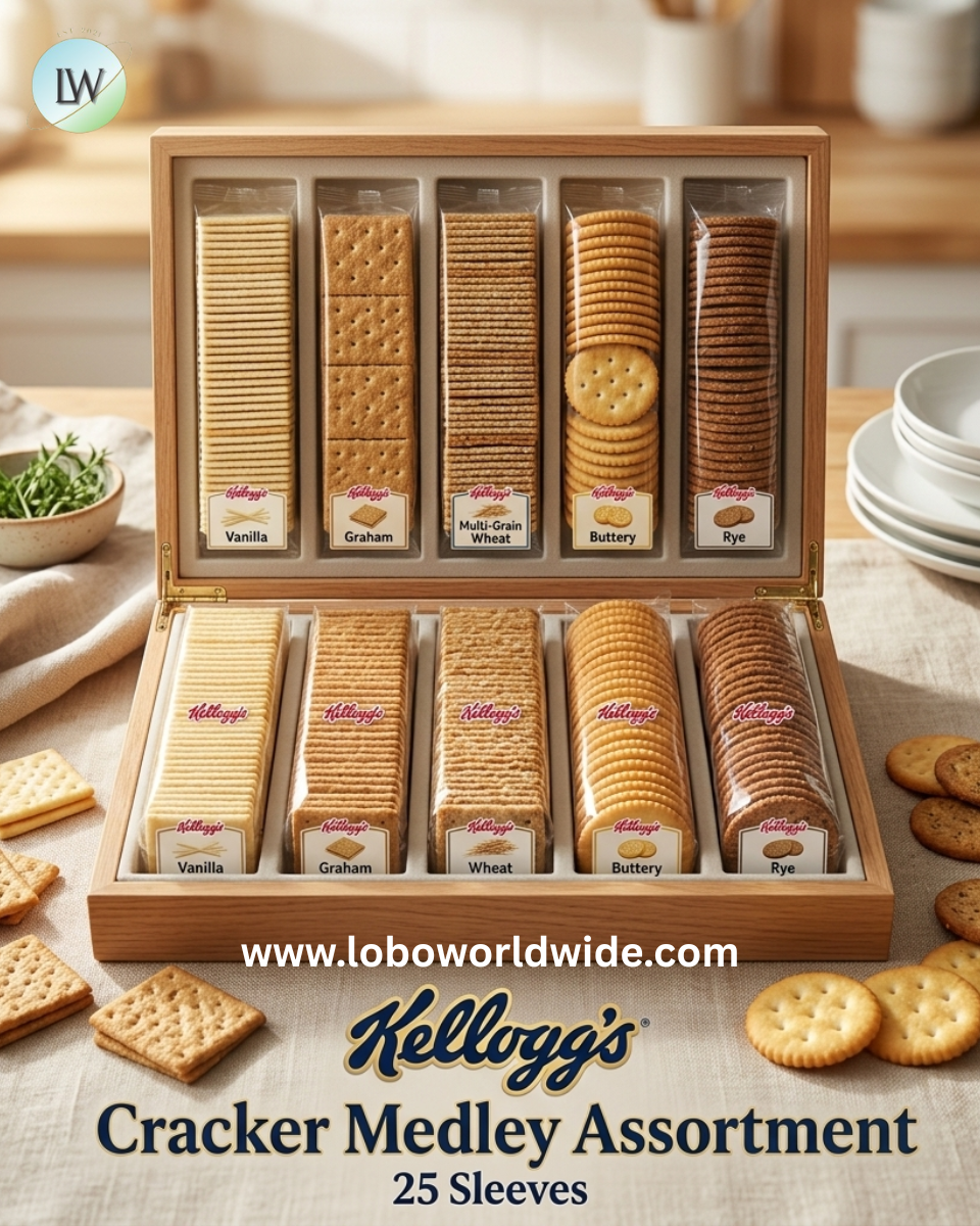 Kellogg's Cracker Medley Assortment 25 Sleeves