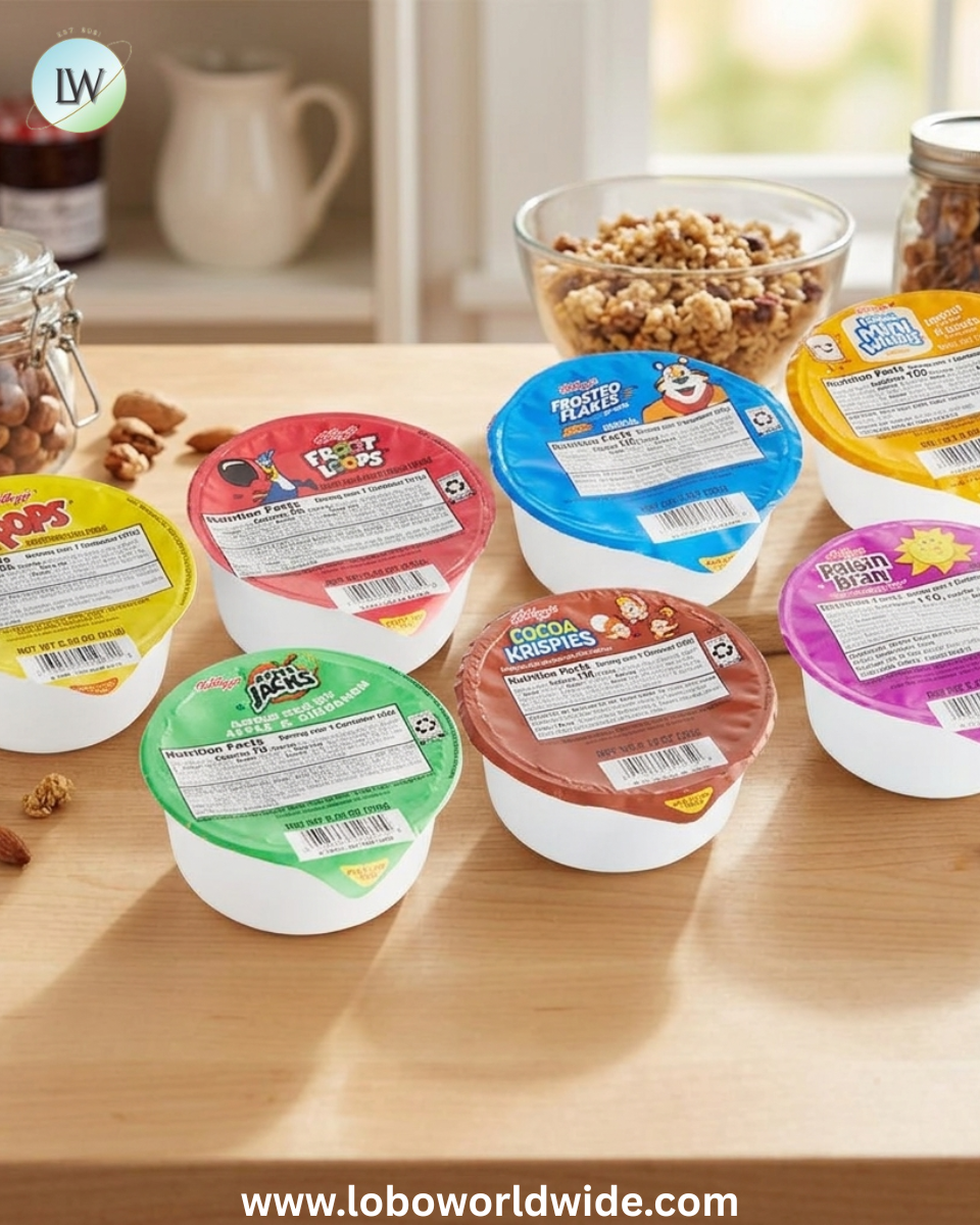 Kellogg's Favorite Cereal Bowl Pack Assortment - 96/Case