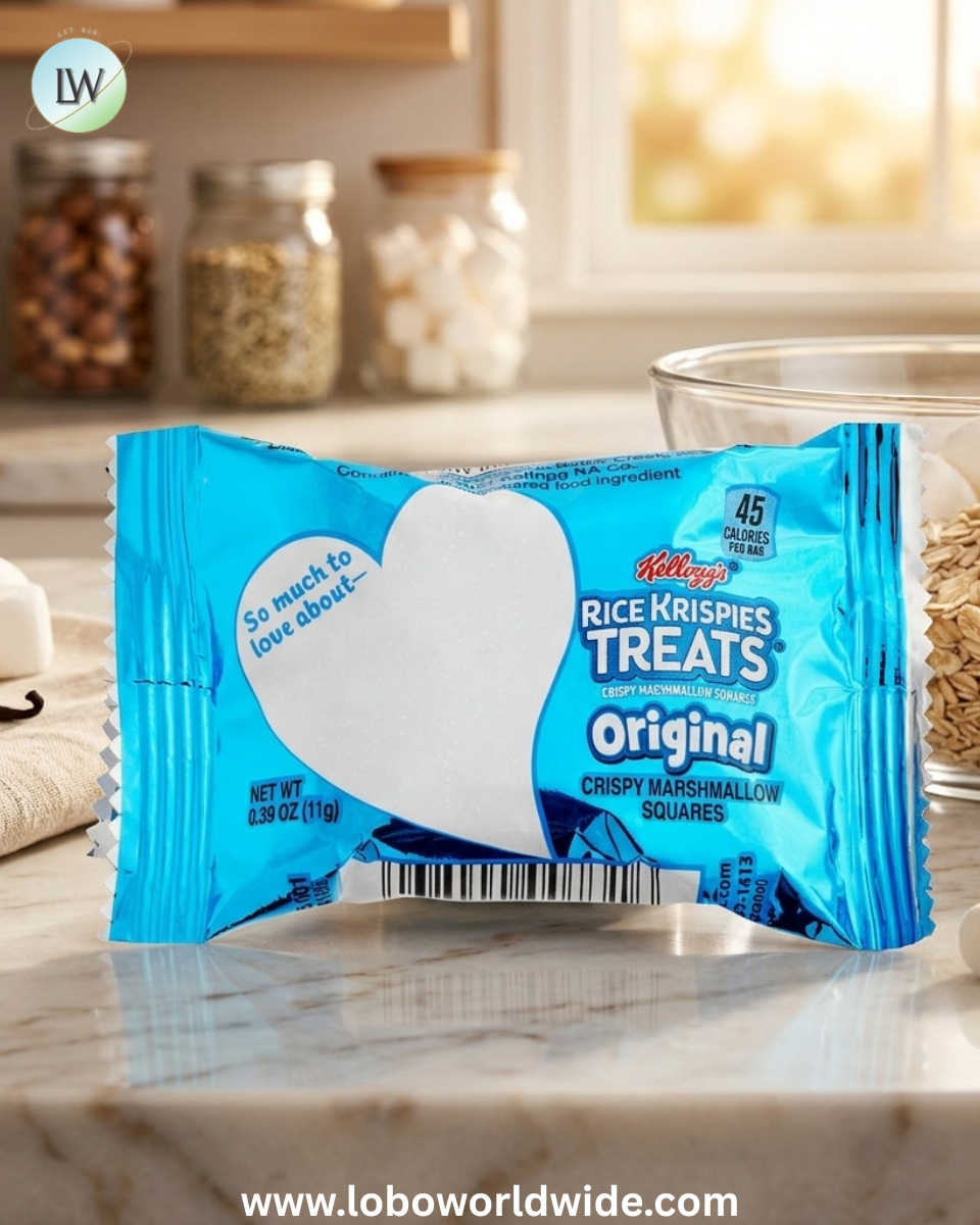 Kellogg's Original Rice Krispies Treats Mini-Square 0.39 oz. - 600/Case