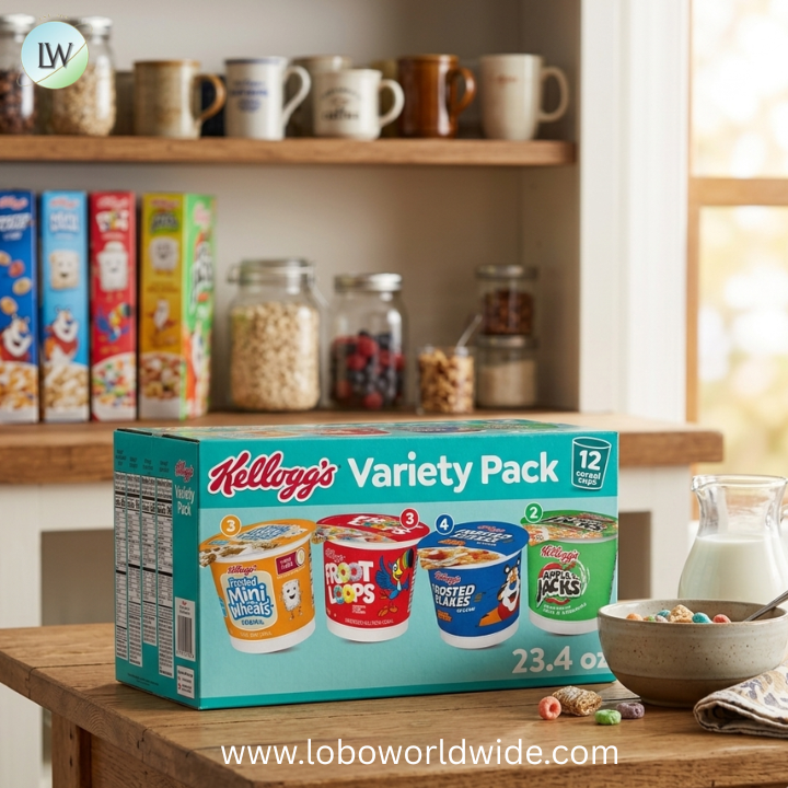 Kellogg's Variety Pack Single Serve Cereals, 12 pk.