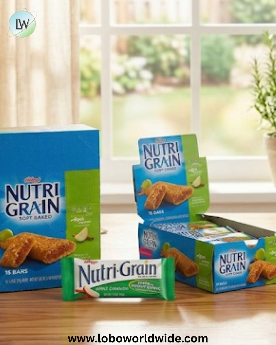 Kellogg's, Nutri-Grain Apple Cinnamon Cereal Bars, Single 1.3oz.