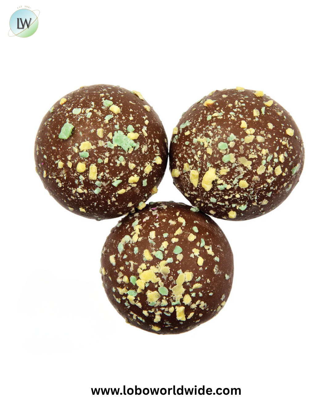 Key Lime Dessert Truffles Milk Chocolate Birnn - 24ct