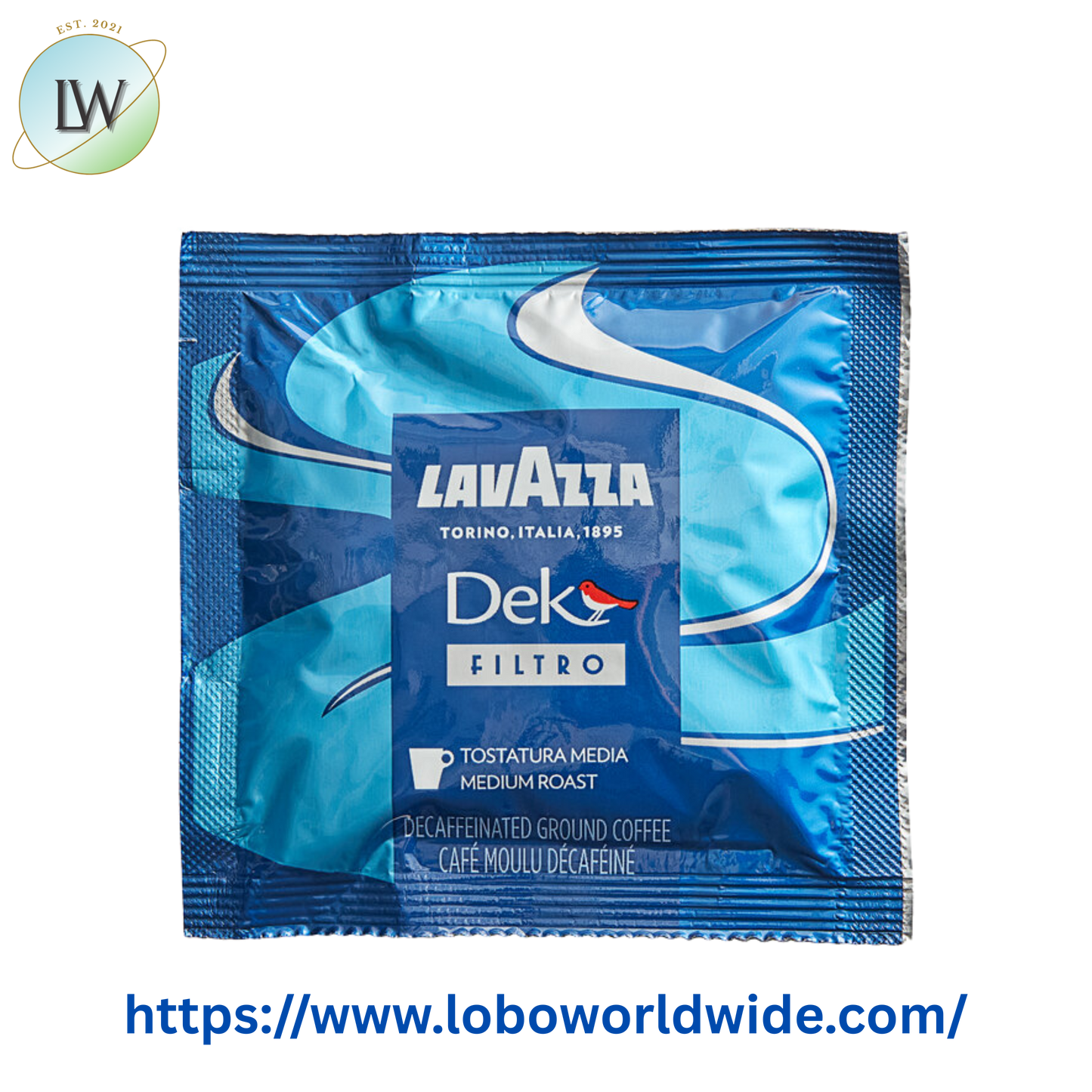 Lavazza Gran Filtro Decaf Single Serve Coffee Pods - 500/Case