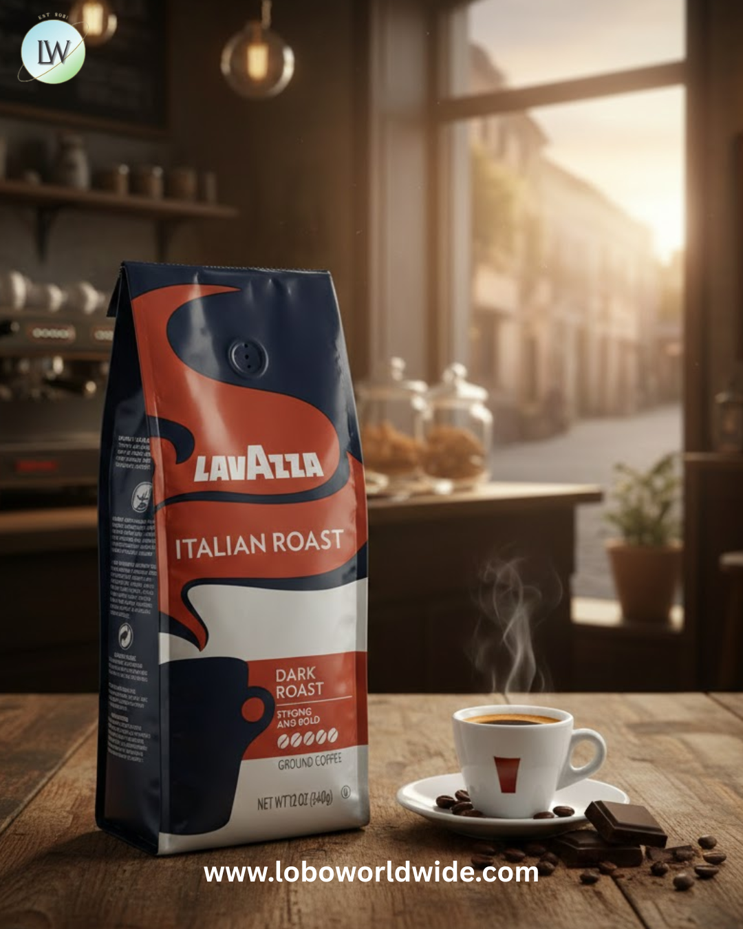 Lavazza Italian Roast Ground Coffee 12 oz.