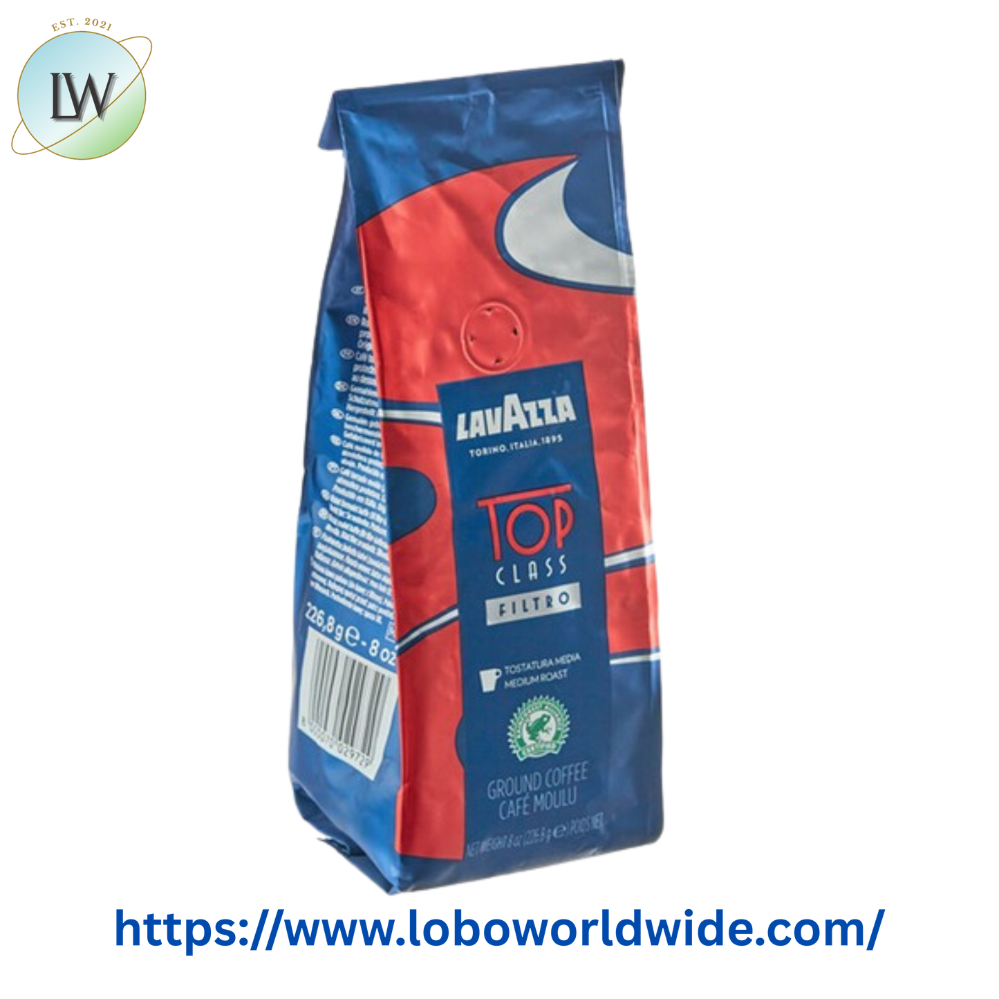 Lavazza Top Class Filtro Coarse Ground Coffee 8 oz.
