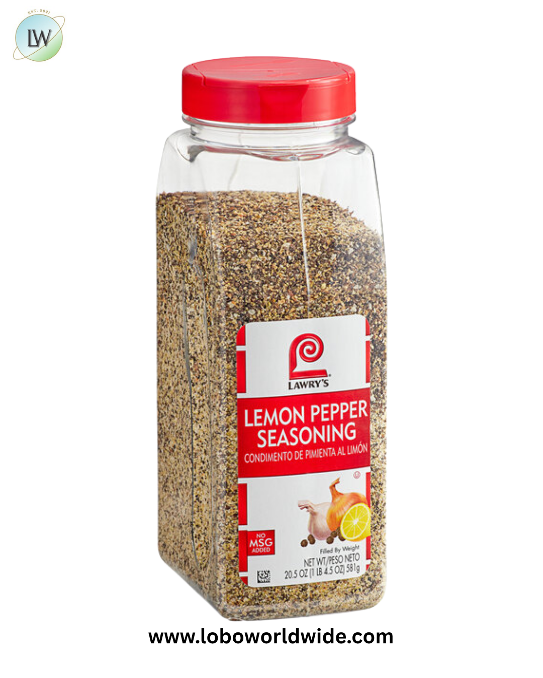 Lawry's 20.5 oz. Lemon Pepper Seasoning