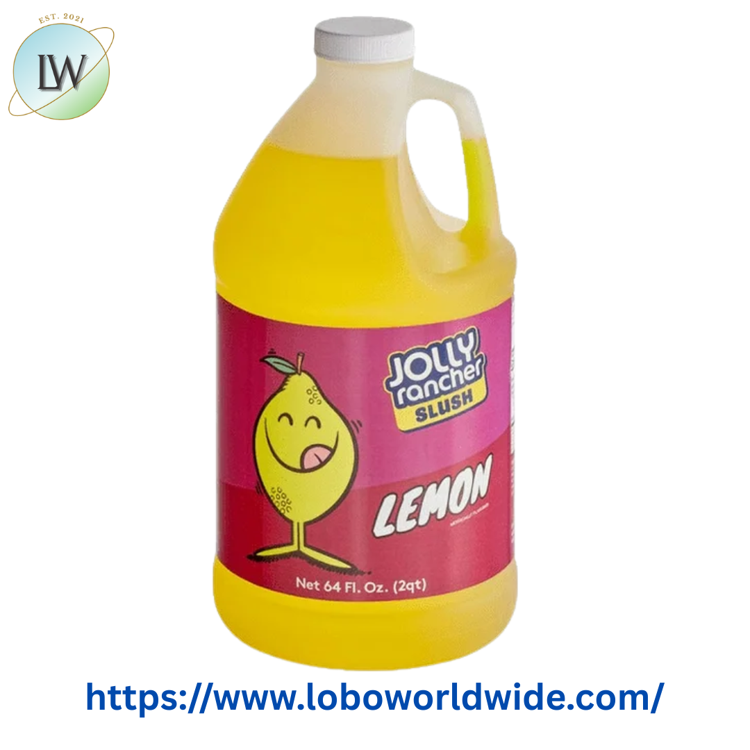 Jolly Rancher 1/2 Gallon Lemon Slushy 5:1 Concentrate