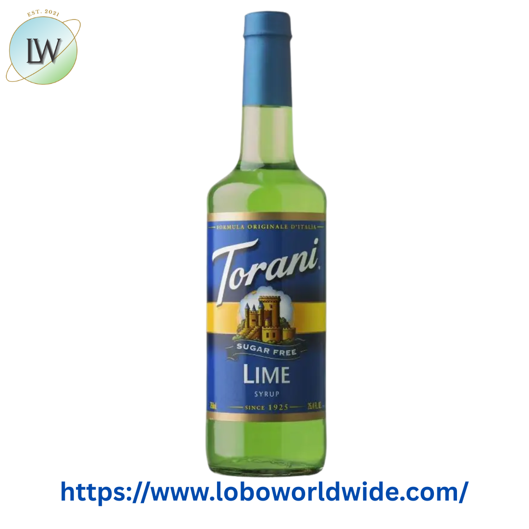 Torani Sugar Free Lime Flavoring / Fruit Syrup 750 mL