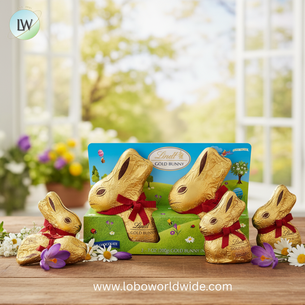 Lindt Easter Gold Bunny Duo, 14 oz.