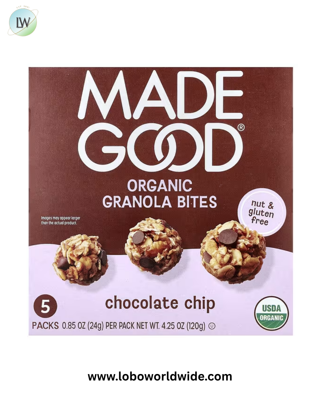 MadeGood, 5 Packs, 0.85 oz (24 g) Each
