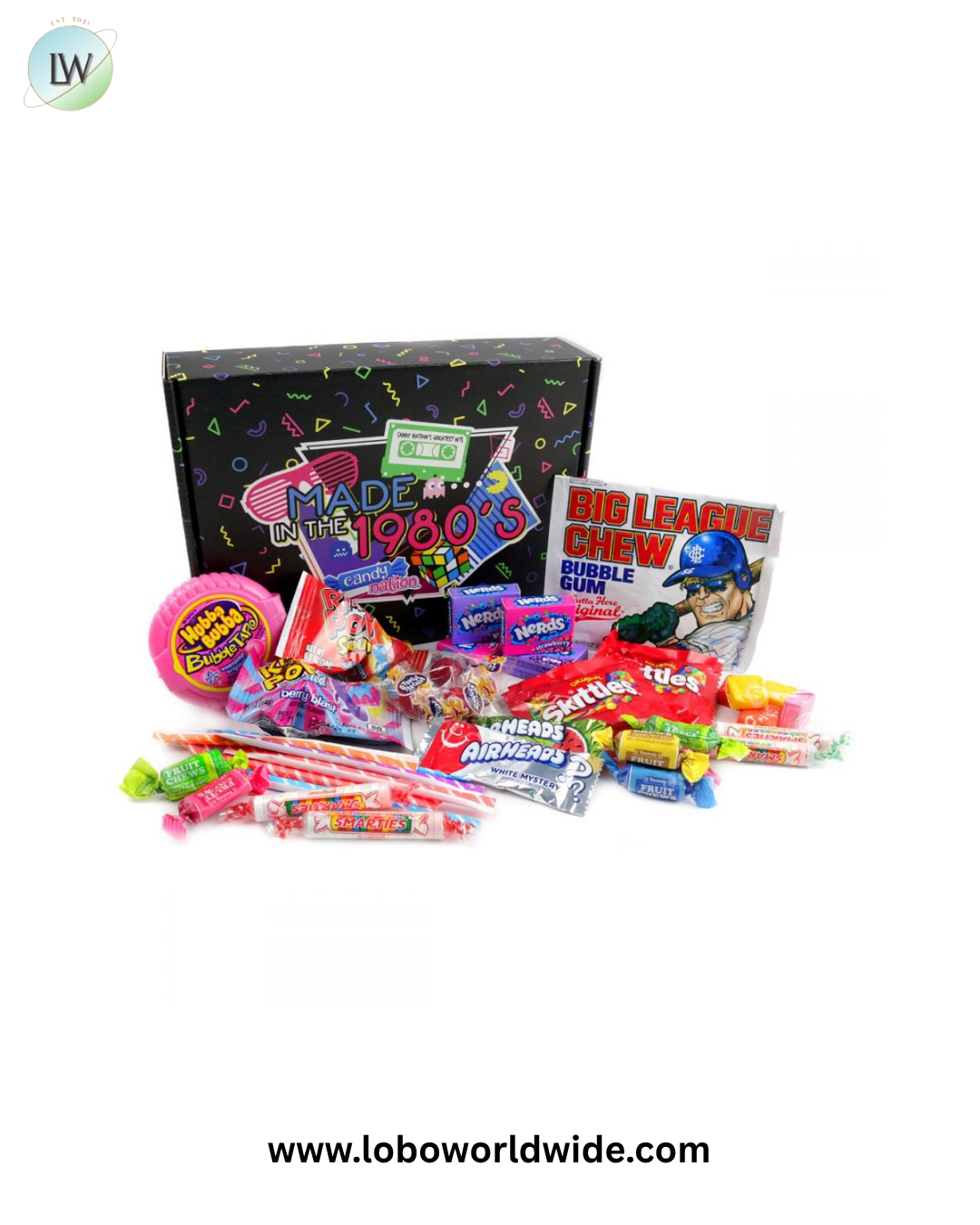Made in the 1980's Retro Candy Box