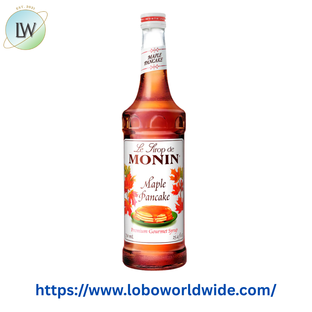 Monin Premium Maple Pancake Flavoring Syrup 750 mL