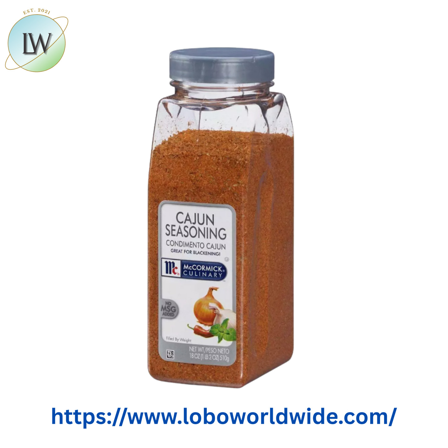 McCormick Culinary Cajun Seasoning (Various Sizes)
