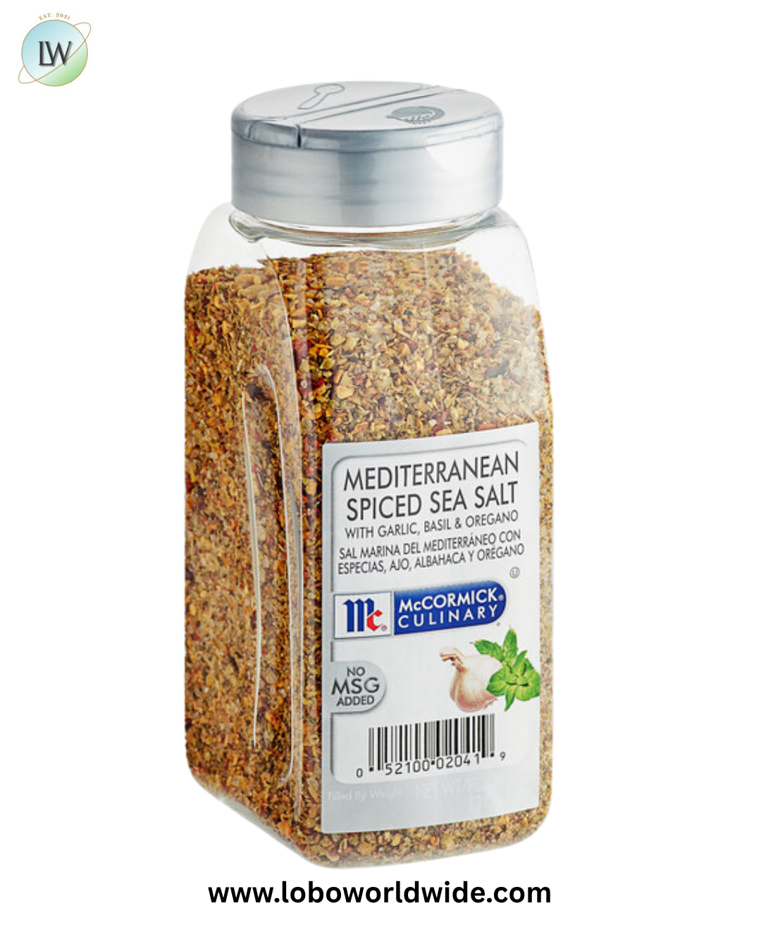 McCormick Culinary Mediterranean Spiced Sea Salt 13 oz.