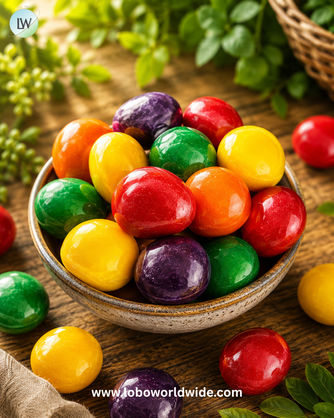 Mega Fruit Gumballs - 16lb
