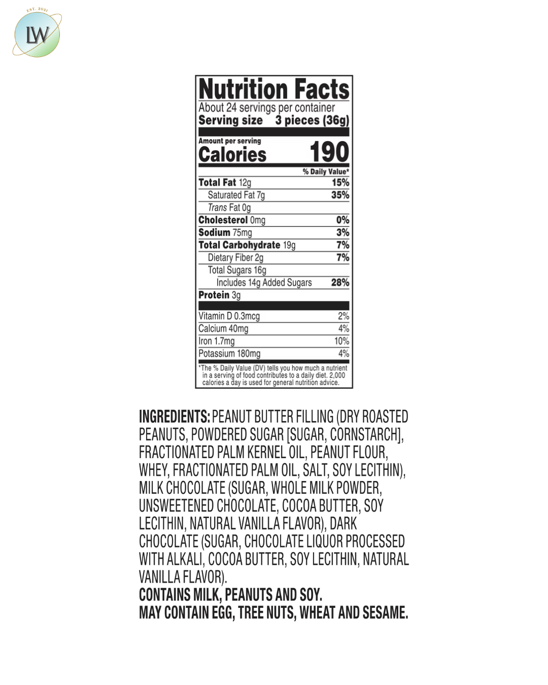 Member's Mark Mini Peanut Butter Cups, Milk & Dark Chocolate Candy, 30 oz.
