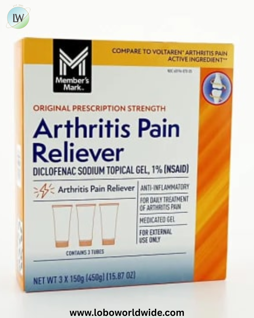 Member's Mark Hydrocortisone 1% Anti-Itch Cream, 2 oz., 4 pk.