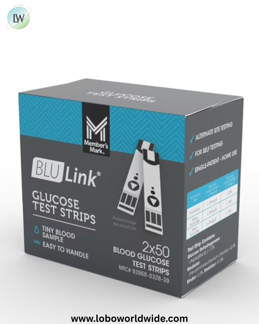 Member's Mark BluLink Glucose Test Strips 100 ct.