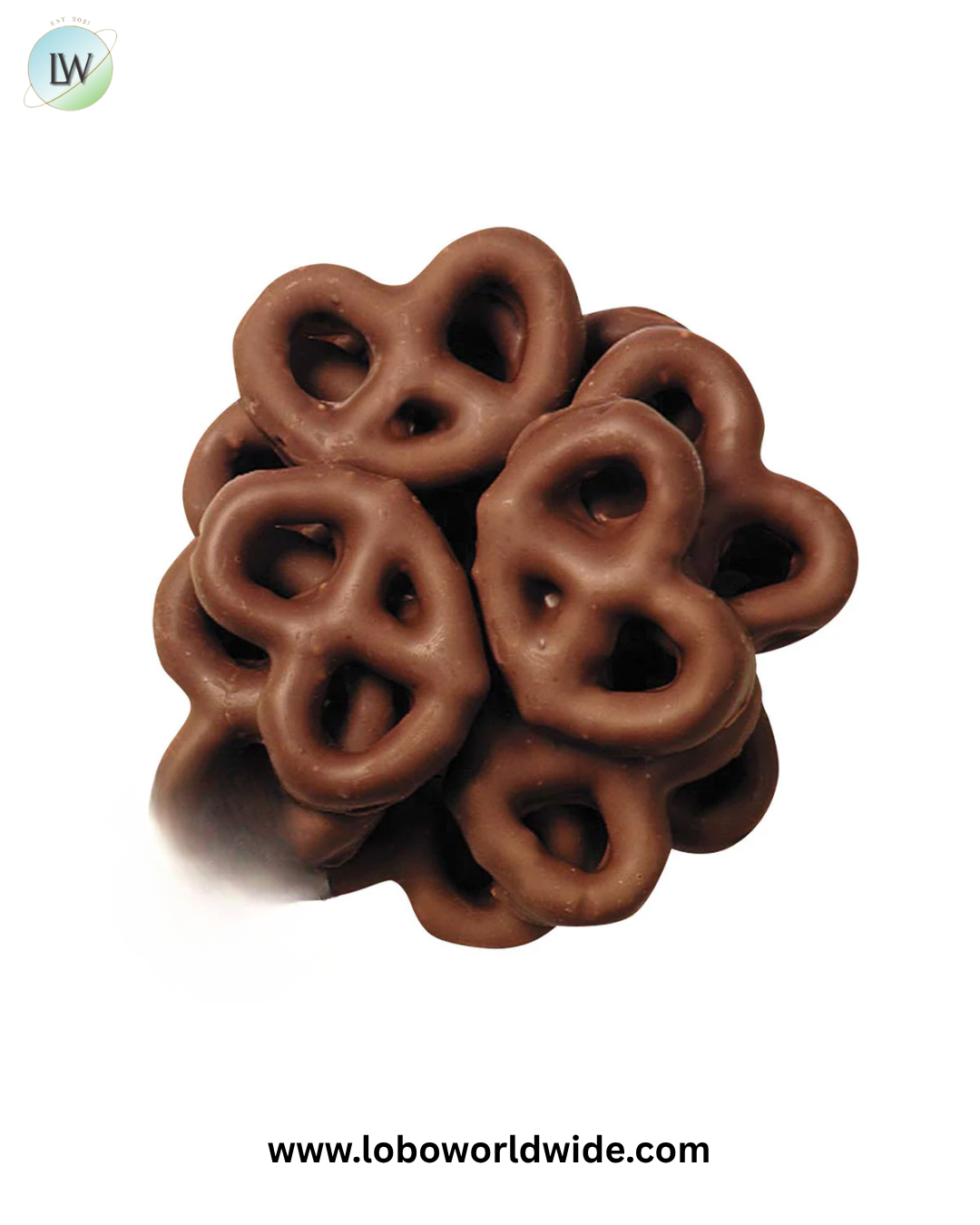 Mini Milk Chocolate Pretzels by Asher's - 4lb