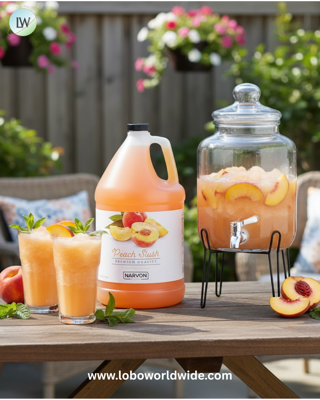 Narvon Slushy 4.5:1 Concentrate 1 Gallon - 4/Case(Various flavours)