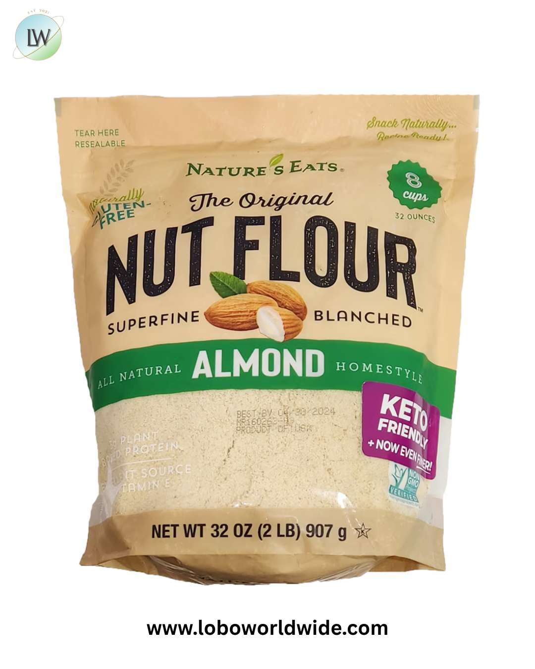 Nature's Eats, Nut Flour™, Almond, 32 oz (907 g)