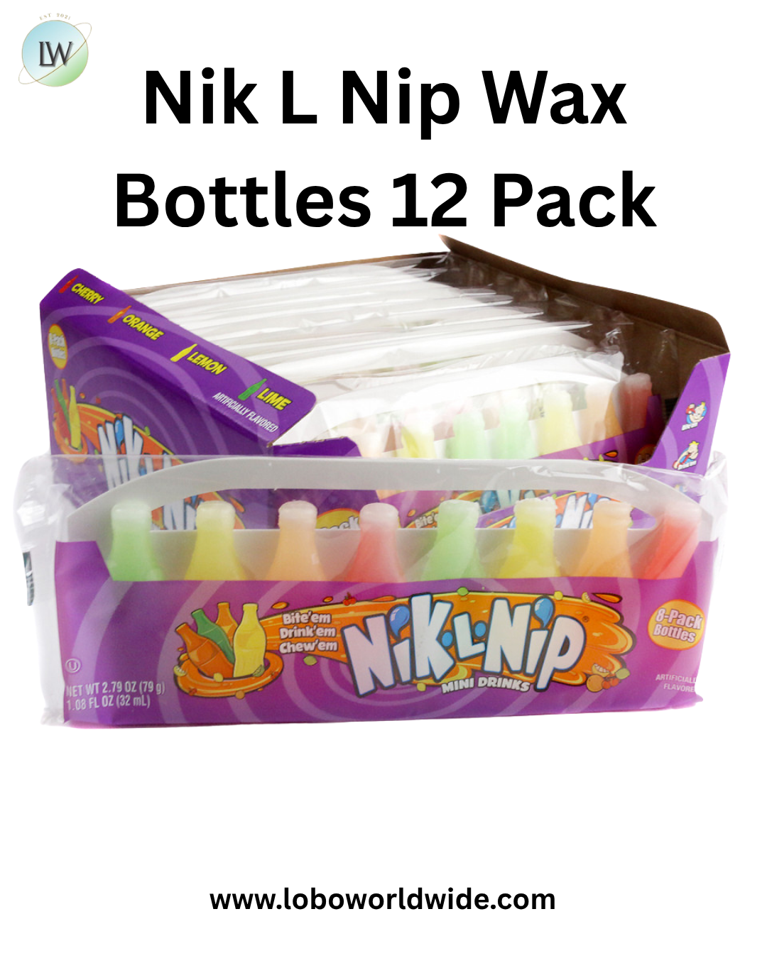 Nik L Nip Wax Bottles 12 Pack