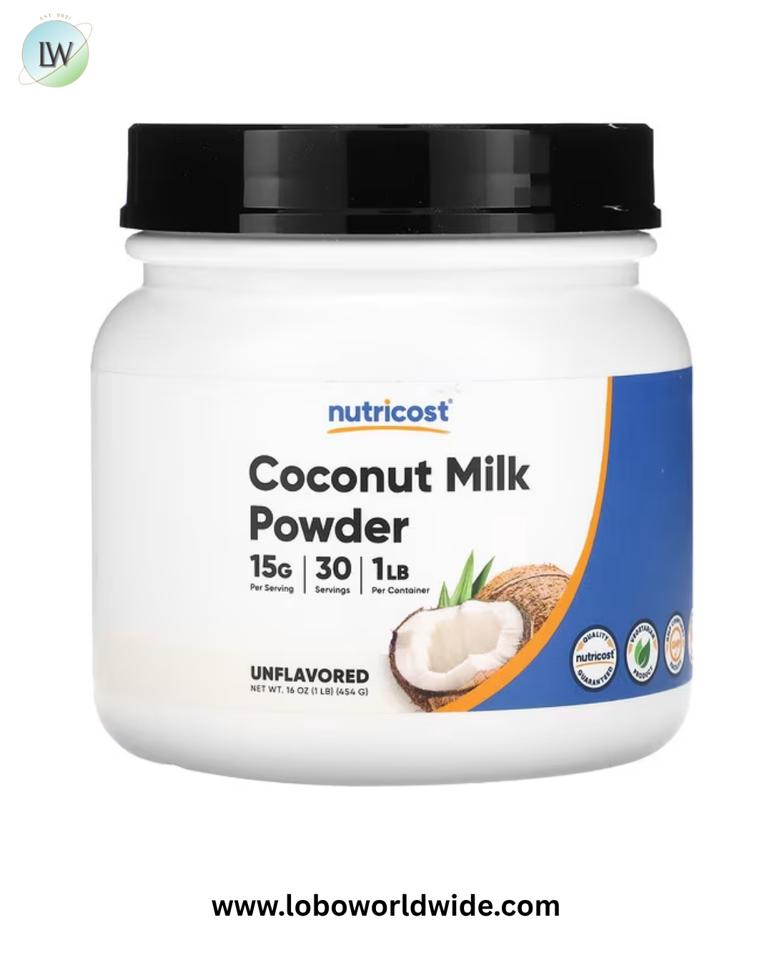 Nutricost, Coconut Milk Powder, Unflavored