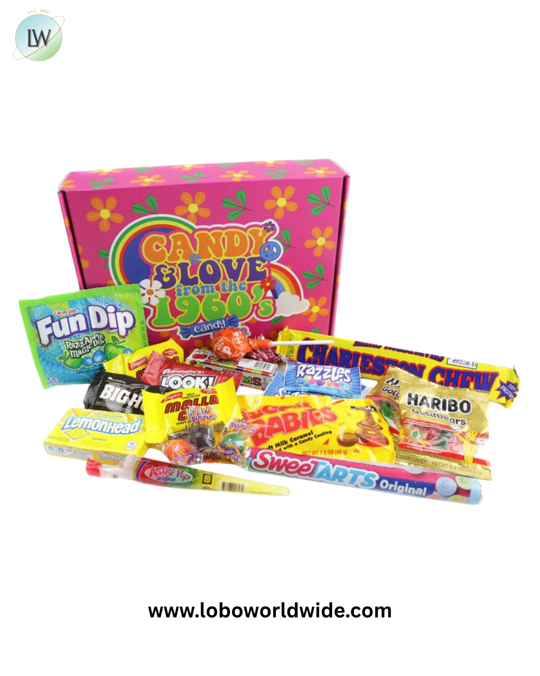 Old Fashioned Candy Box Candy Love 1960's