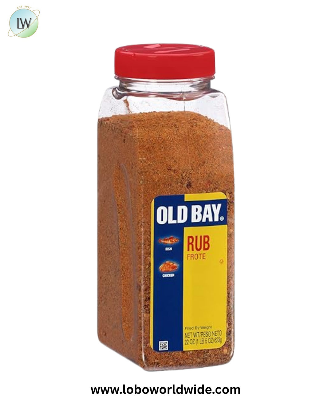 Old Bay Rub 22 oz.