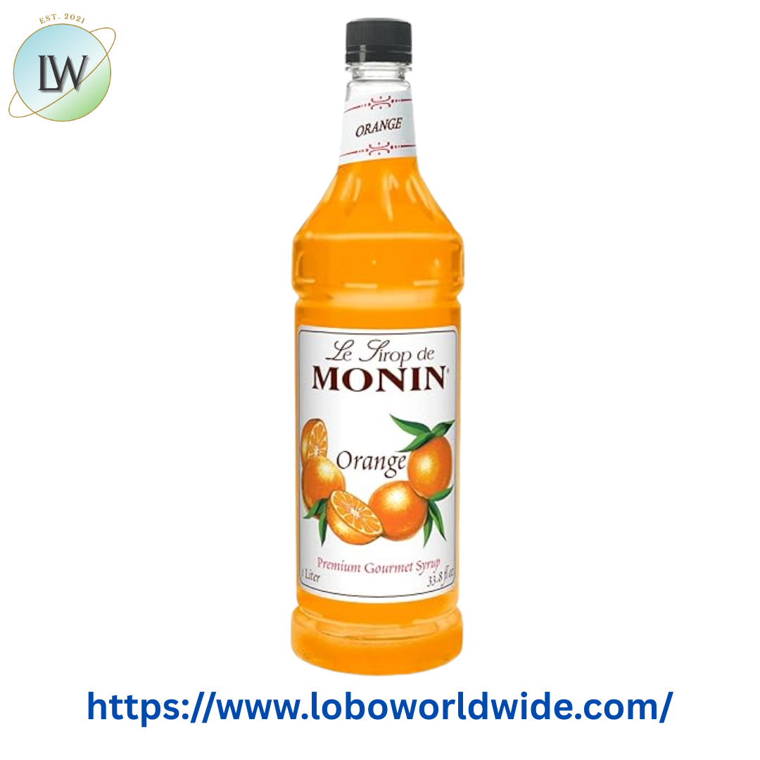 Monin Premium Orange Flavoring / Fruit Syrup (Various Sizes)