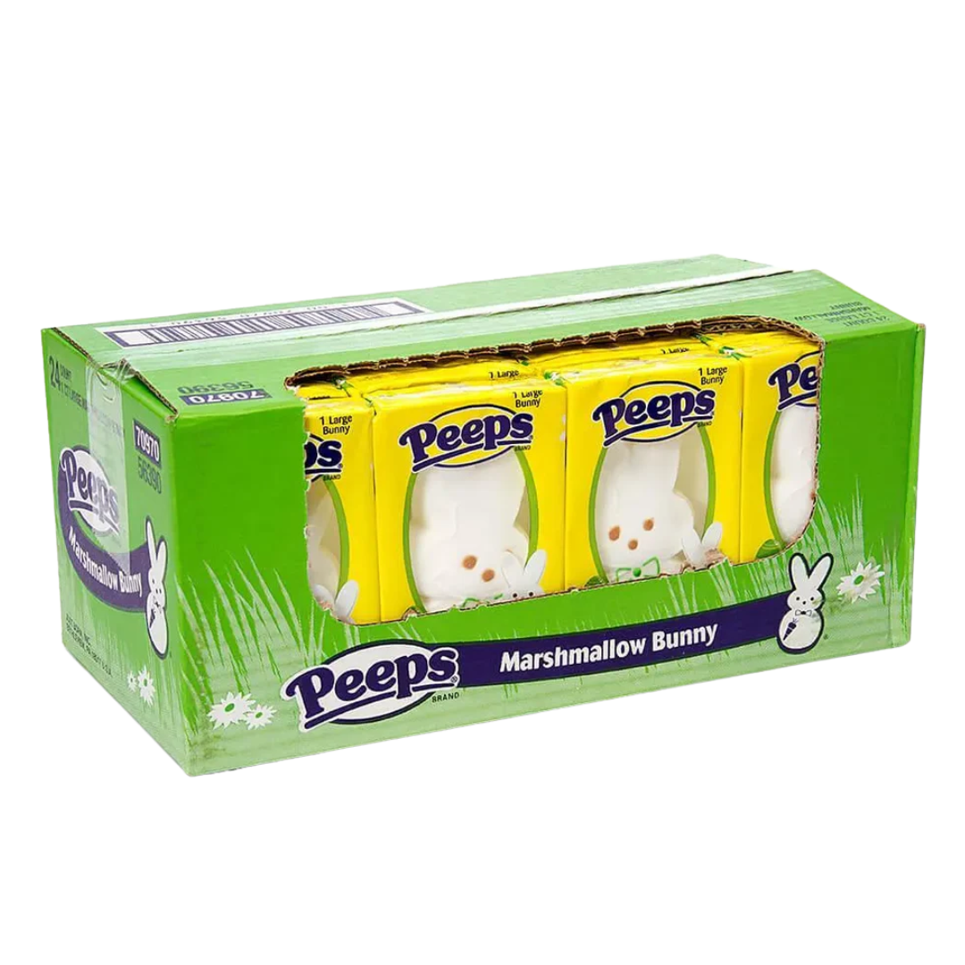 Peeps Giant Marshmallow Bunnies: 24-Piece Case