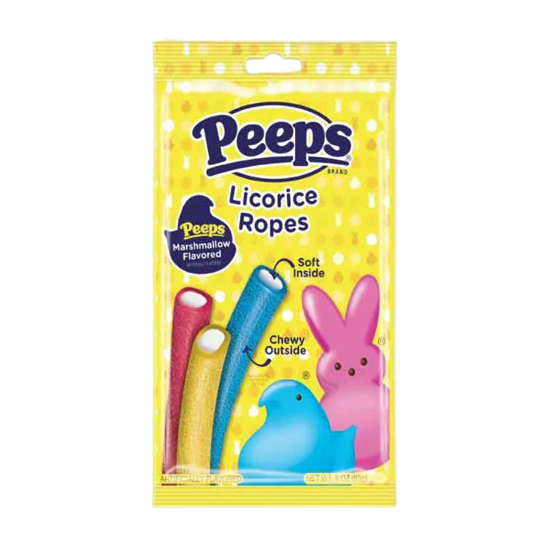 Peeps Licorice Ropes: 12-Piece Case