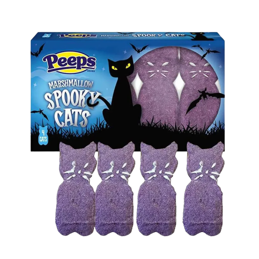 Peeps Marshmallow Cats: 4-Piece Pack