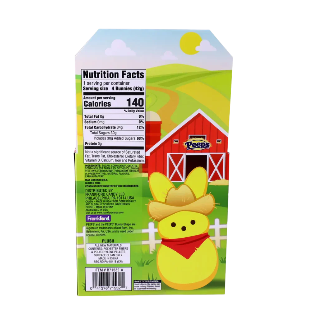 Peeps Plush Bunny Gift Set - Farm House: 6-Piece Case