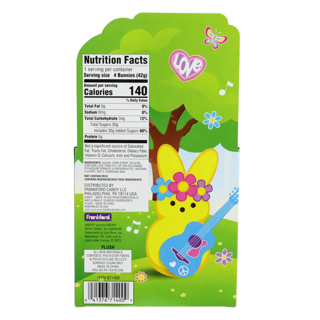 Peeps Plush Bunny Gift Set - Flower Power: 6-Piece Case