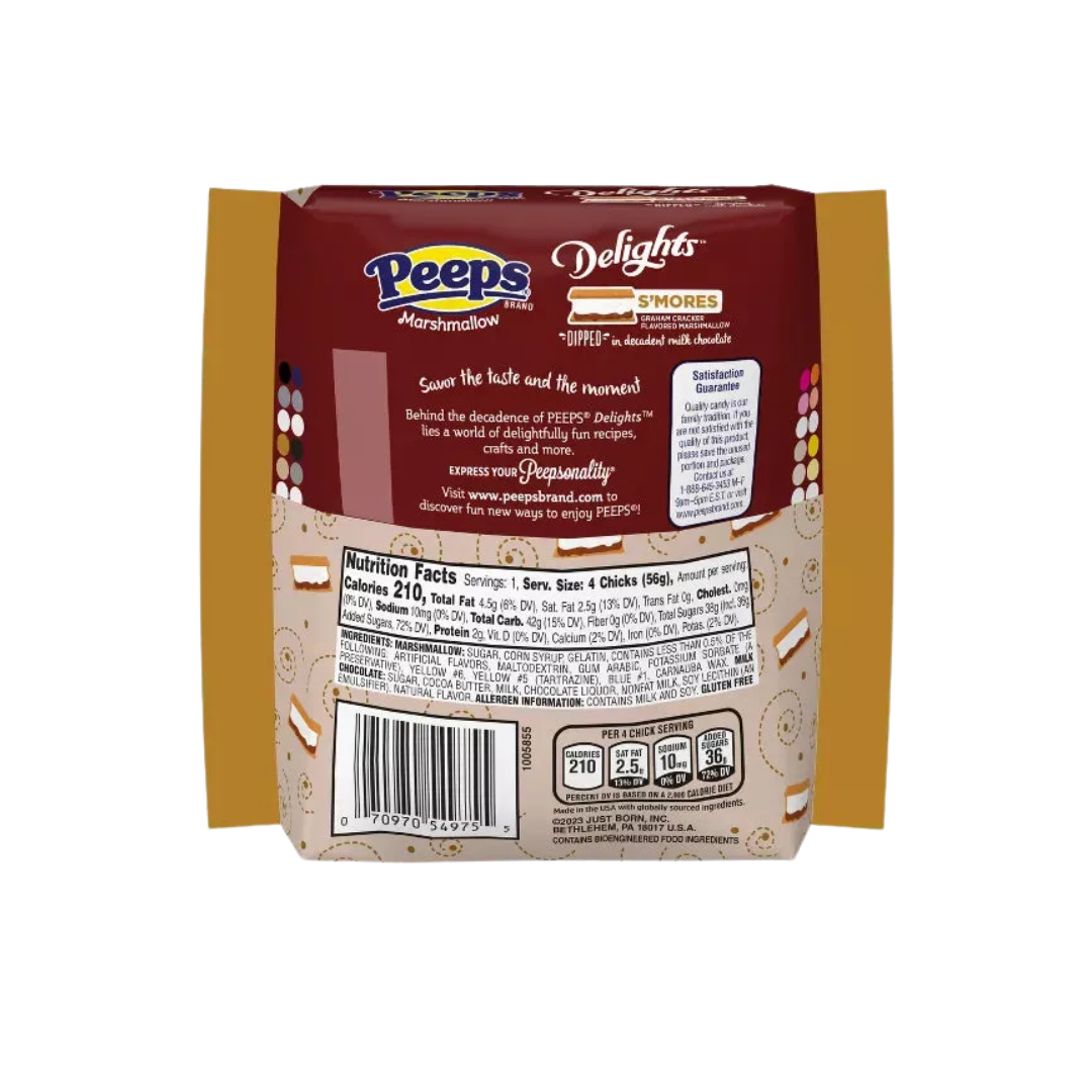 Peeps Easter Delights S'mores Chicks: 4-Piece Pack