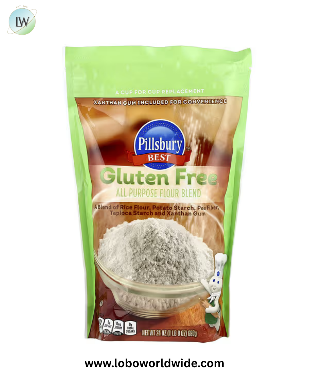 Pillsbury, All Purpose Flour Blend, Gluten Free , 1 lb 8 oz (680 g)