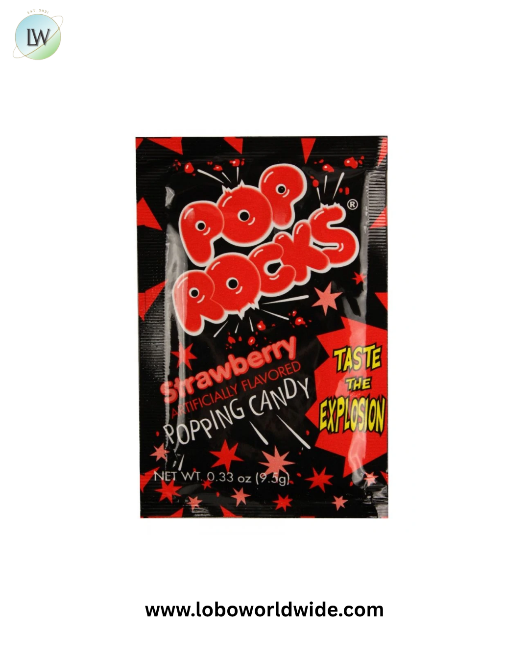 Pop Rocks Strawberry 24 Pack