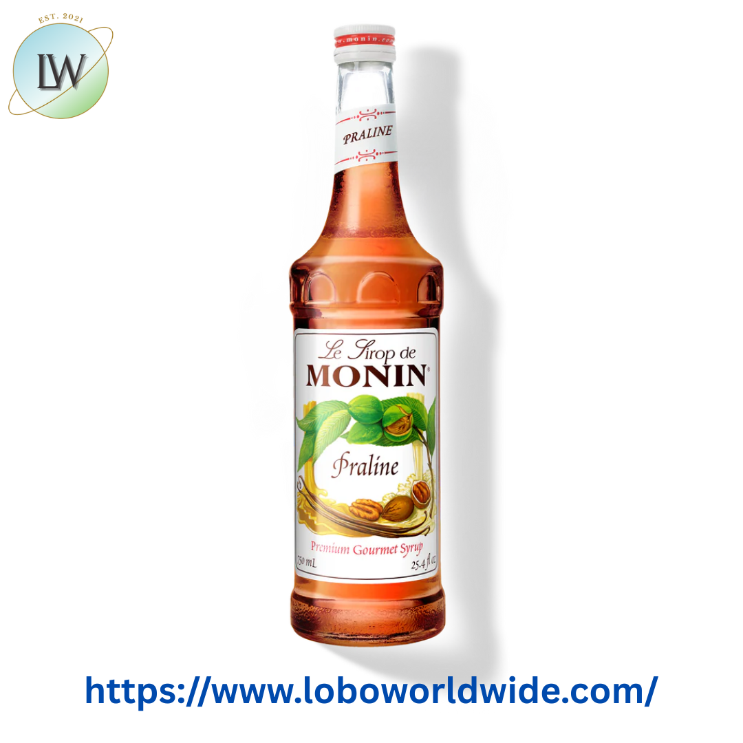 Monin Premium Praline Flavoring Syrup 750 mL