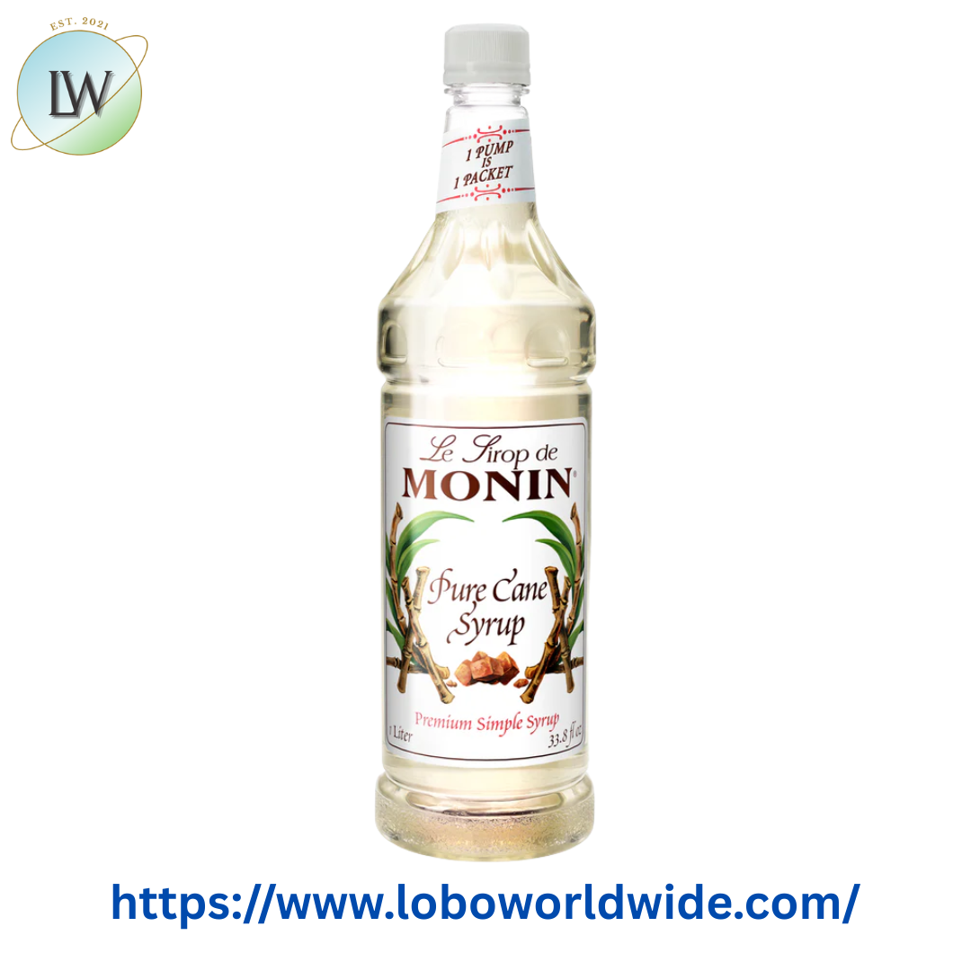 Monin Premium Pure Cane Syrup 1 Liter