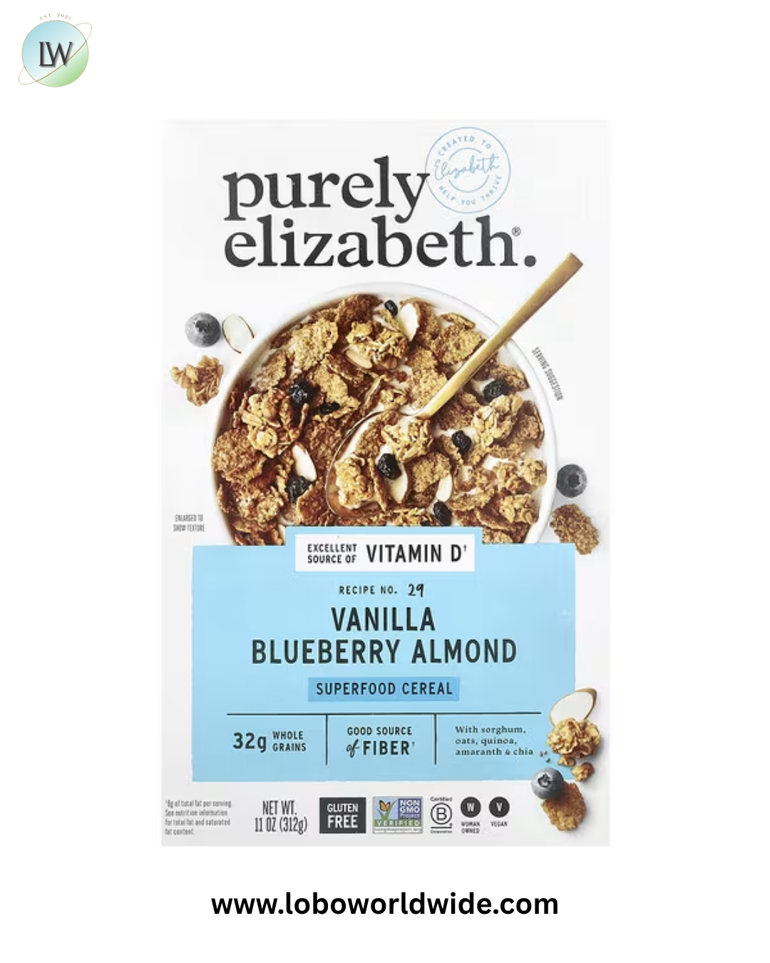 Purely Elizabeth, Superfood Cereal, 11 oz (312 g)
