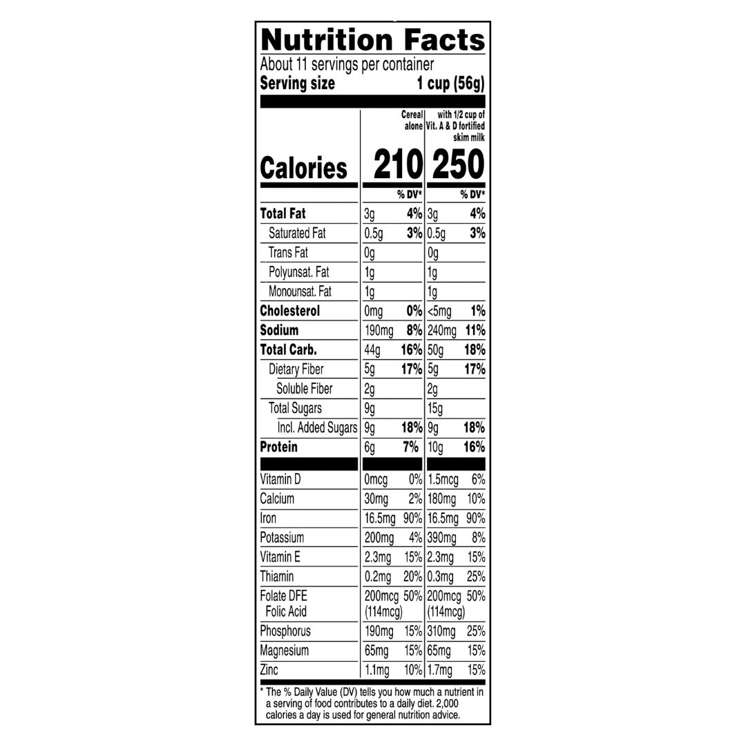 Quaker Oatmeal Squares Breakfast Cereal, Brown Sugar, 21oz Family Size Box