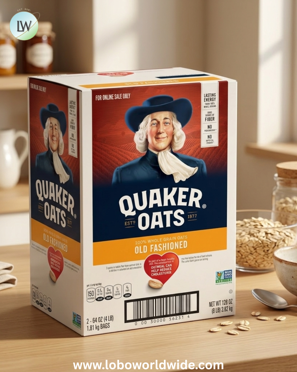 Quaker Old Fashioned Rolled Oats, Non GMO Project Verified, Two 64oz Bags in Box, 90 Servings, 4 Pound (Pack of 2)