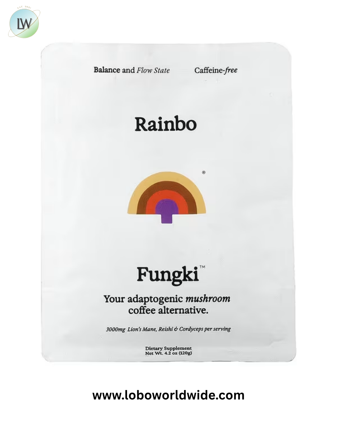 Rainbo, Fungki™, Caffeine-Free, 4.2 oz (120 g)