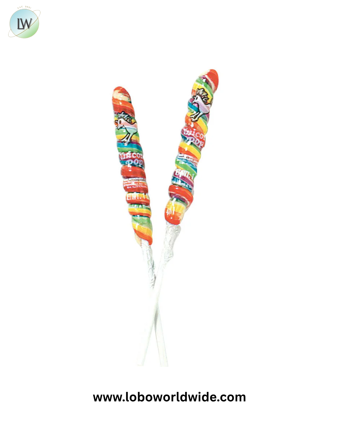 Rainbow Unicorn Pops - 72ct