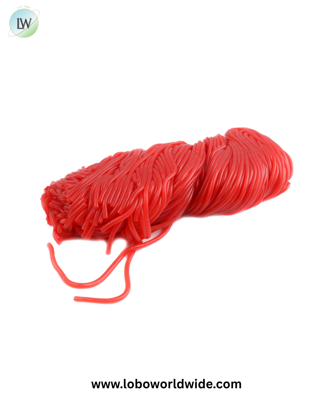 Red Shoestring Licorice Laces 2 Pounds