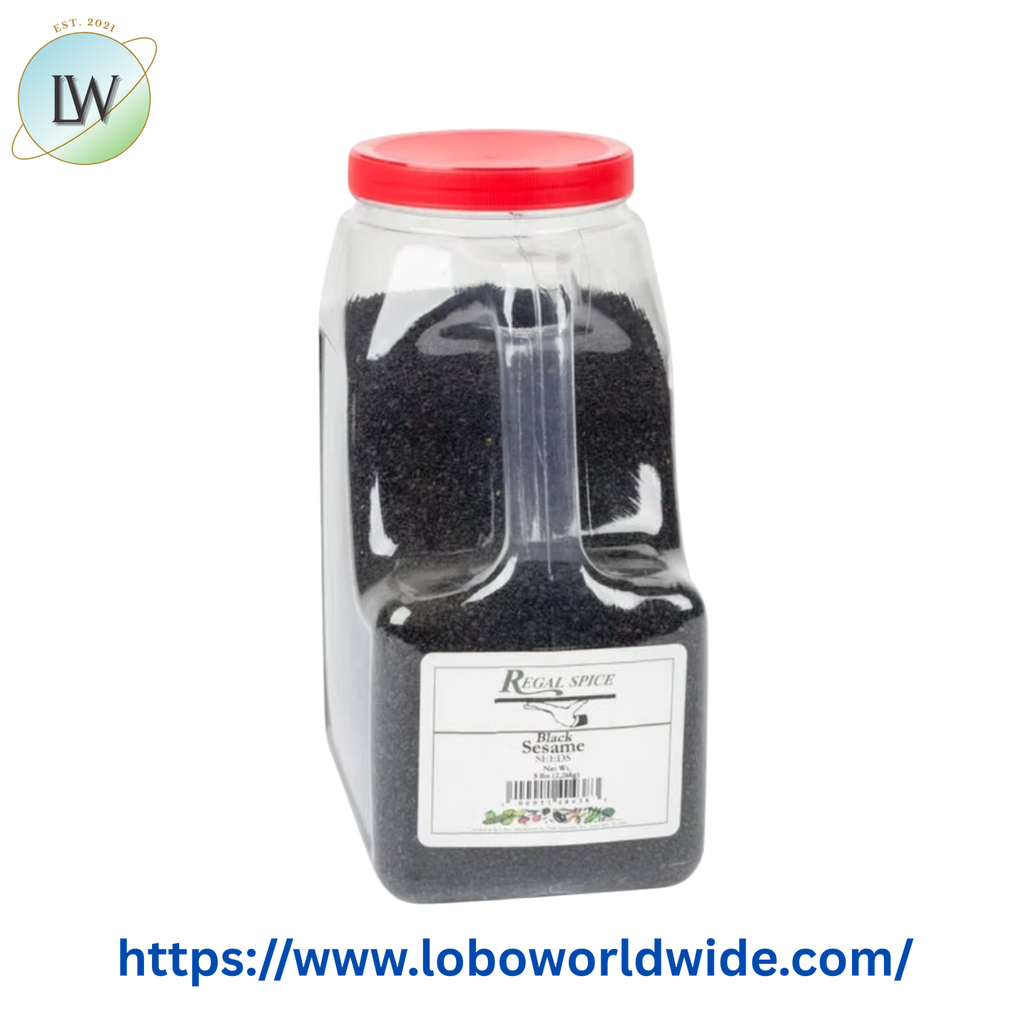 Regal Black Sesame Seeds - 5 lb.