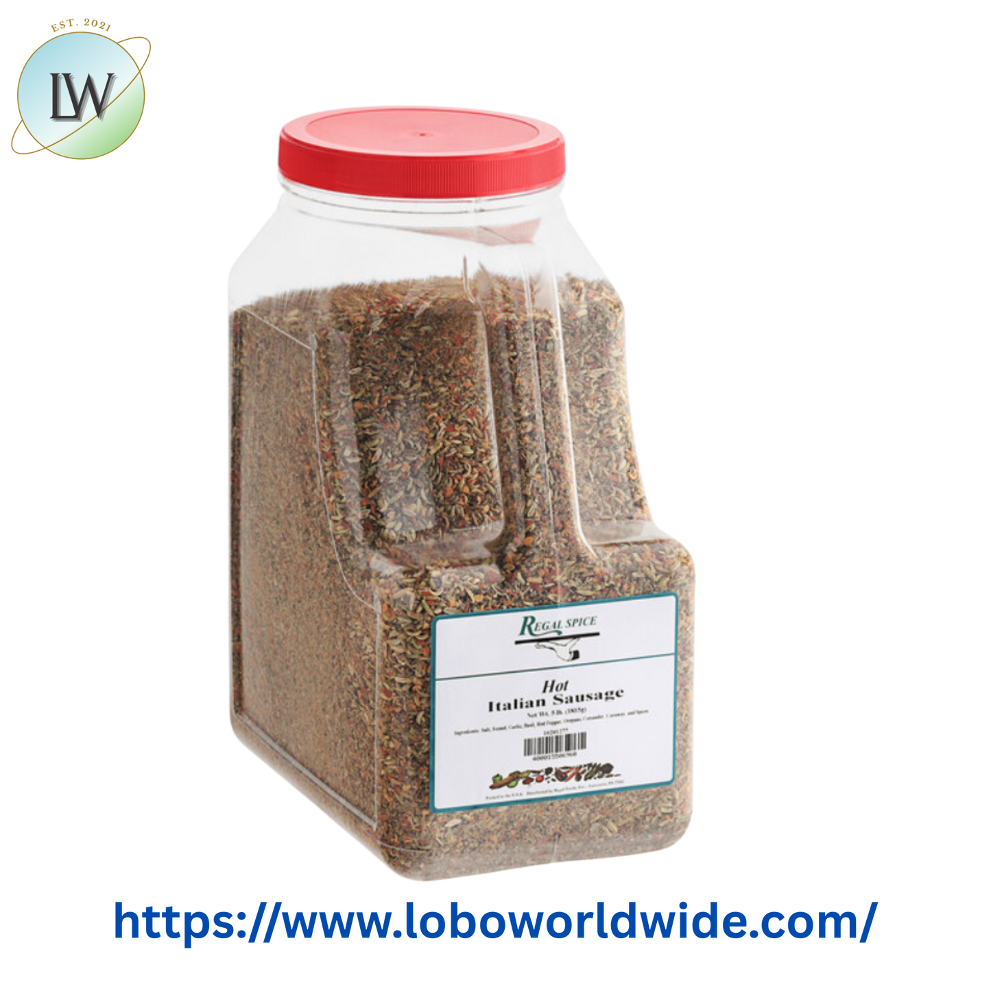 Regal Hot Italian Sausage Seasoning (Various Sizes)