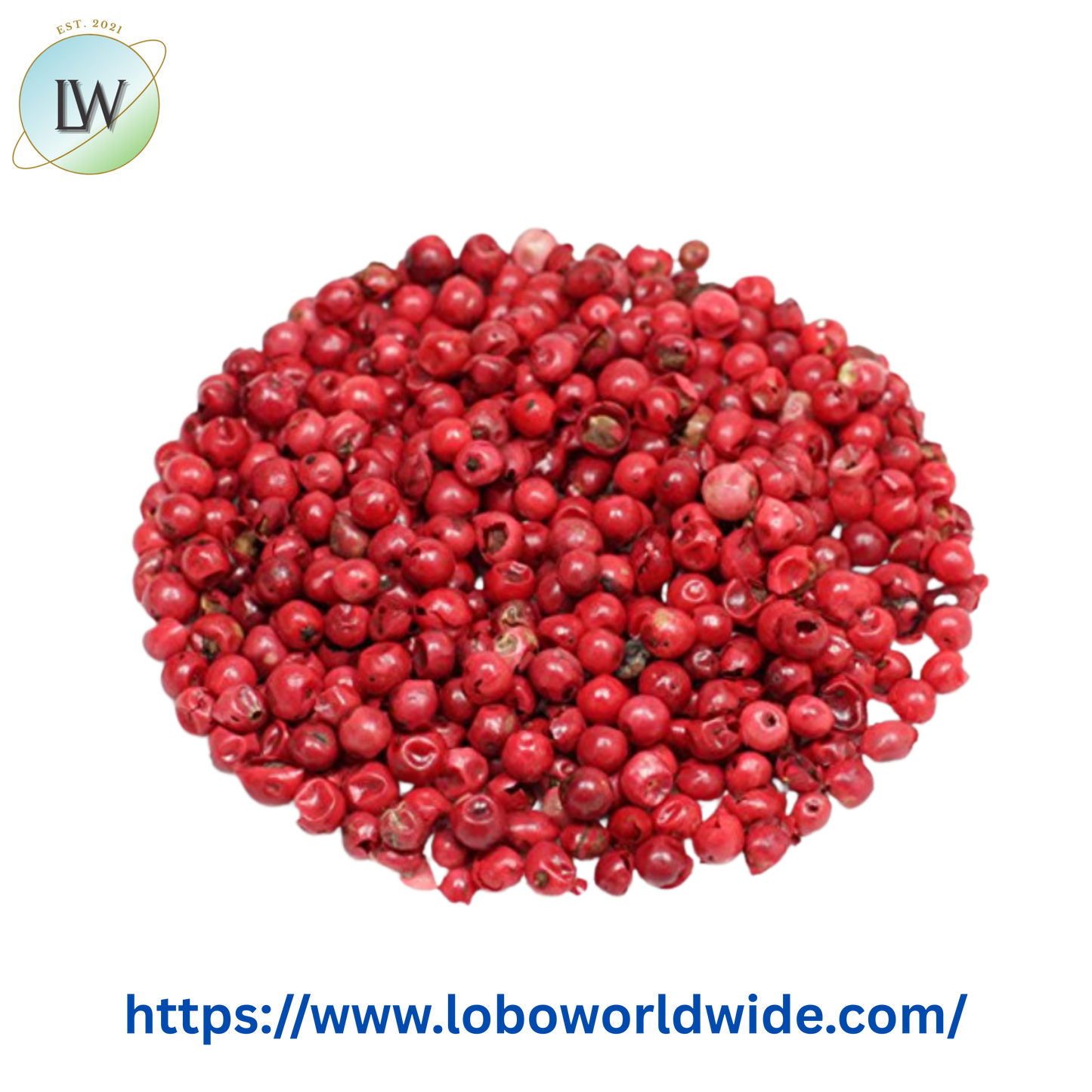 Regal Pink Peppercorns (Various Sizes)